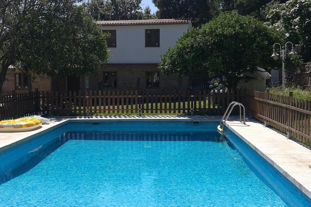 Villa Abad, Finca Rustica Con Casa Y Piscina Marín Exterior photo