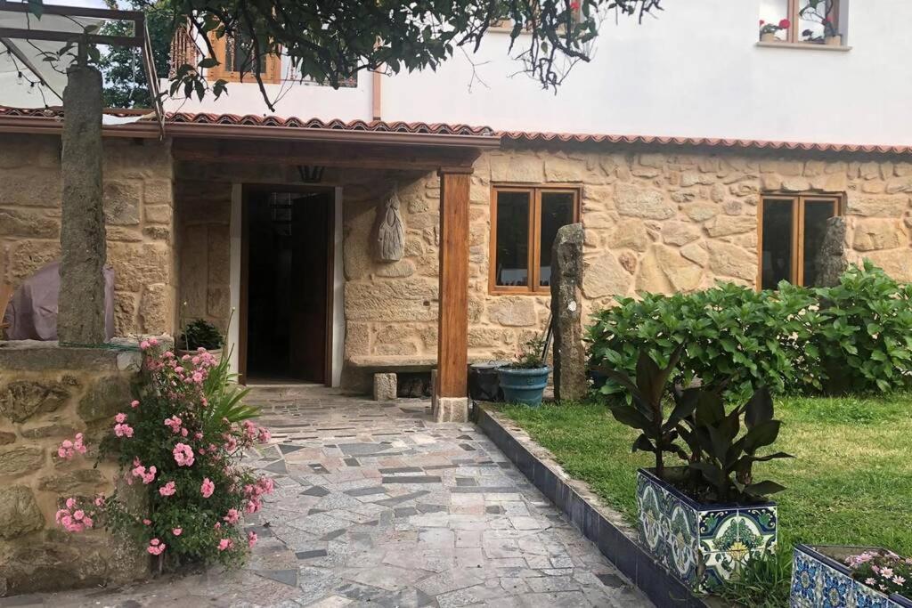 Villa Abad, Finca Rustica Con Casa Y Piscina Marín Exterior photo